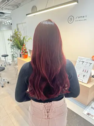 ロング カラー 吉田 美咲のヘアスタイル