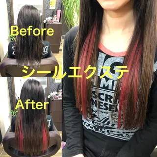 セミロング カラー ヘアアレンジ 池田 景子のヘアスタイル