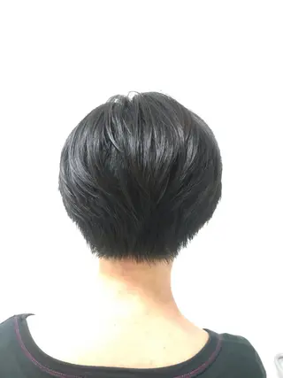 ショート 大石 さやかのヘアスタイル