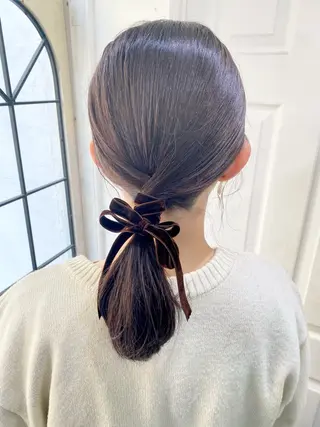 ヘアアレンジ uros.中目黒 moekaのヘアスタイル