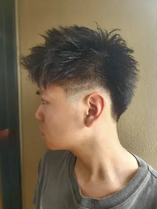 ショート メンズ 柏 康孝のヘアスタイル
