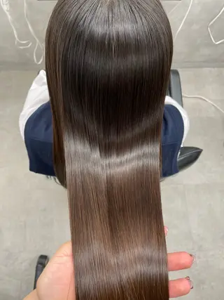 ロング すぐ巻ける縮毛矯正 🍀勝倉　麗のヘアスタイル