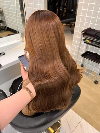 ロング 💖札幌カラー 指名No.1💖玲奈のヘアスタイル