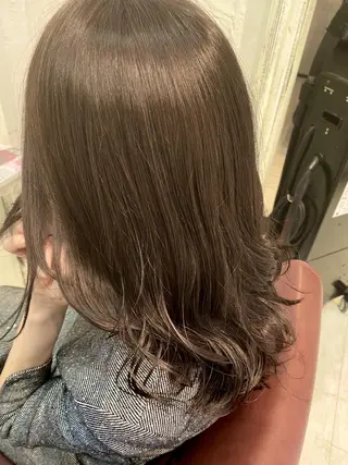 ミディアム カラー 髪質改善/艶カラー 🎀レイヤーカットのヘアスタイル