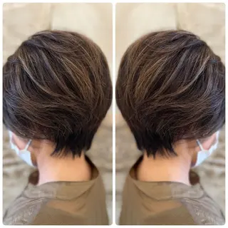 ショート カラー 小山内 龍一郎 店長のヘアスタイル