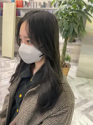 ロング 石井 光星のヘアスタイル