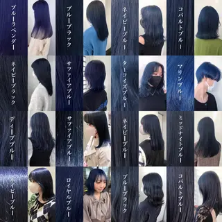 ロング カラー 韓国🇰🇷レイヤー 映える顔周り🩷のヘアスタイル