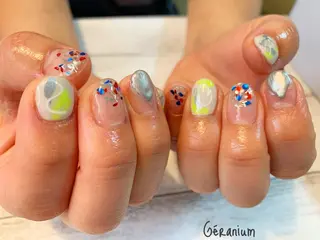 ネイル GéRanium Harukaのネイルデザイン