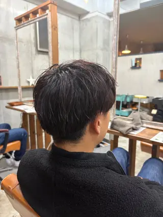 パーマ メンズ Yukino/ 透明カラー🫧のヘアスタイル
