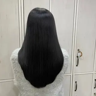 ロング 池田 優那のヘアスタイル