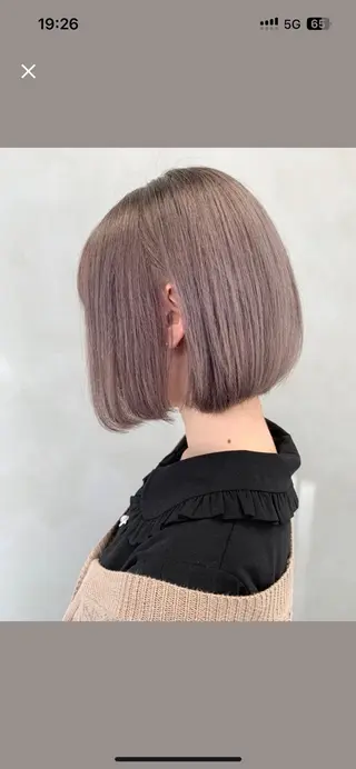 ショート カラー IT by ALBUM立川のヘアスタイル