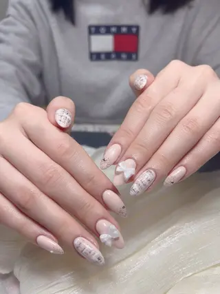 ネイル 🎀Pink ピンク🎀のネイルデザイン