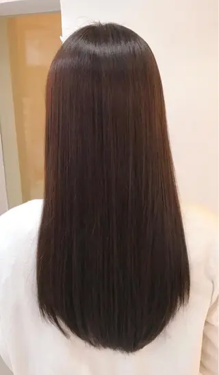 セミロング ロング カラー 内藤 達也のヘアスタイル