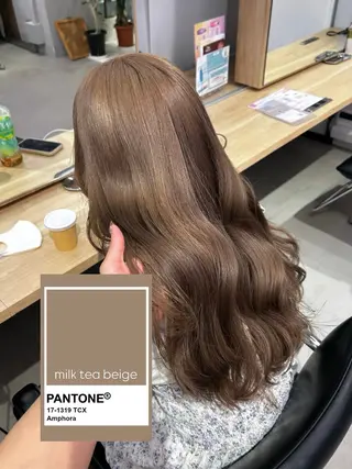 カラー 柔らかい質感とカラー /moekaのヘアスタイル