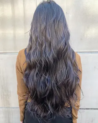 ロング カラー ヘアアレンジ 北間 寛哉のヘアスタイル