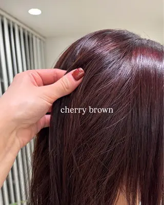 カラー 🎀Wカラー/ピンク /ベージュ🎀ゆらのヘアスタイル