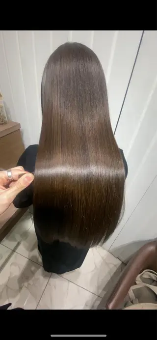ロング 韓国透明感カラー🌀 yuukiのヘアスタイル