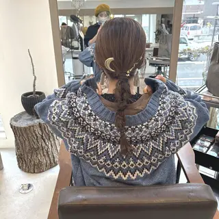 セミロング 綿貫 美雪のヘアスタイル