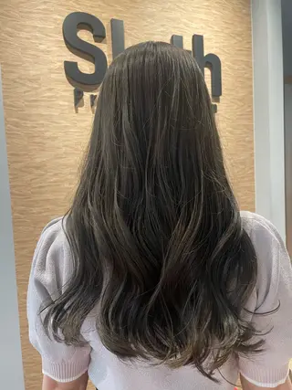 ロング カラー Sloth 🦥 MARINAのヘアスタイル
