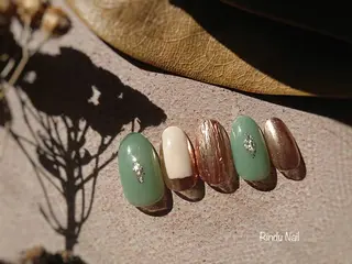 ネイル Rindu Nail 上小田井ジュニアのネイルデザイン