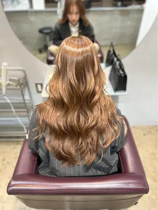 ロング cuore/ みく/艶カラーのヘアスタイル