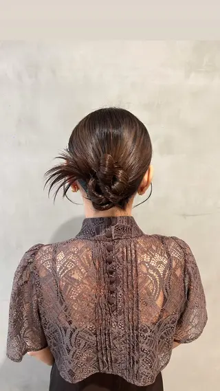 ロング ヘアアレンジ タナカ カナ🫧のヘアスタイル