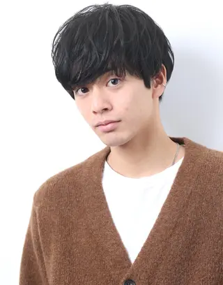 ショート パーマ 西村 友佑のヘアスタイル