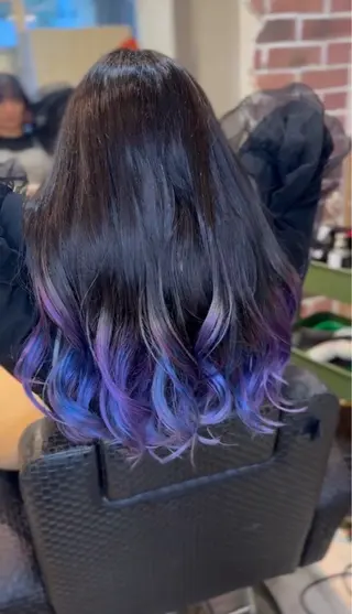 ロング カラー 三木耀介 藤沢美容室のヘアスタイル