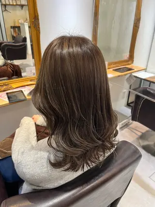 ロング カラー ツヤカラー🫧Sae ネイルモデル募集中のヘアスタイル
