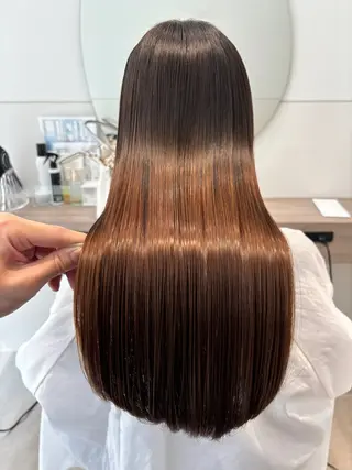 ロング パーマ 🍀本格ヘッドスパ 👑髪質改善🍀英司のヘアスタイル