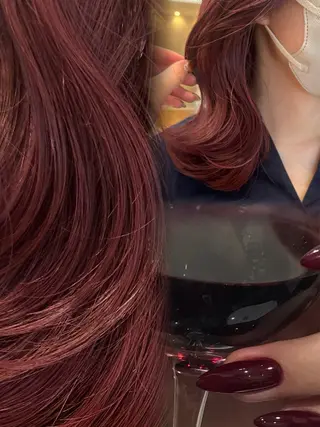 セミロング カラー 🌷レイヤーカット/ 透明感カラー🌷増田のヘアスタイル