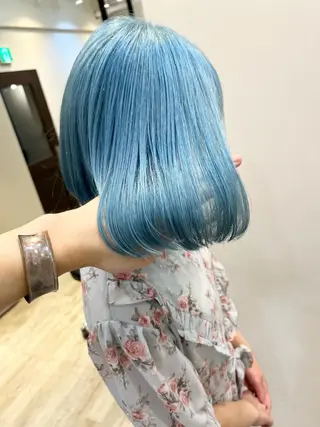 ロング カラー パーマ ヘアアレンジ メンズ キッズ ネイル マツエク・マツパ アイブロウ ブリーチ　ハイトーン 特化🌈フジタハルキのヘアスタイル