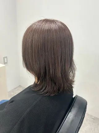 ミディアム カラー ヘアアレンジ ボブ /ニュアンス/ satomi🧸💖のヘアスタイル