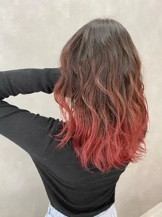 セミロング カラー 【髪質改善 艶髪】 布川 莉穂のヘアスタイル