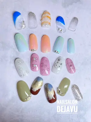 ネイル Nail salon Dejavu 🌿のネイルデザイン