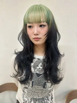 セミロング 💞艶モテ髪✨ MOENA💞のヘアスタイル