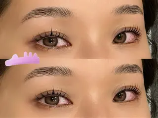 マツエク・マツパ nao ON 恵比寿のマツエク・マツパデザイン