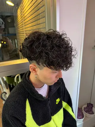 ショート カラー パーマ メンズ 🔥漢髪特化メンズ マネージャーYUKIのヘアスタイル