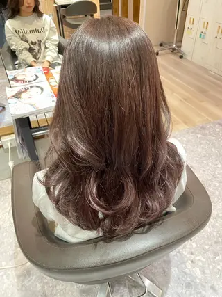 ロング カラー 髪質改善カラー🌈✨ 加藤 愛のヘアスタイル