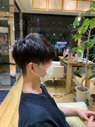 カラー メンズ 全国1位🥇世界5位 小野田　礼花のヘアスタイル