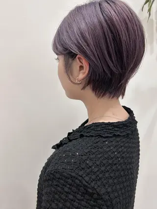 ショート カラー 💛🤍U too e’s 鎌倉🧸のヘアスタイル