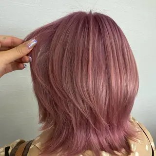 ロング カラー UNDER vr 【アンダーバー】のヘアスタイル