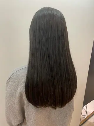 ロング カラー ショート/脱白髪染め ☆宇﨑悠実のヘアスタイル