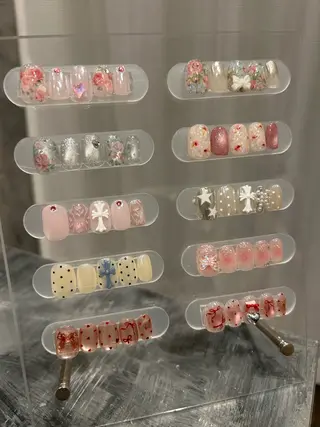 ネイル パラあり！フィルイン 美フォルムのネイルデザイン