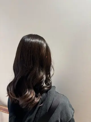 セミロング 太田 渚遊のヘアスタイル