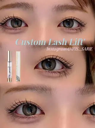 マツエク・マツパ IRIS. sarieのマツエク・マツパデザイン