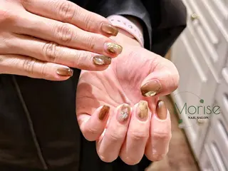 ネイル MoriseNail Jr研修💜はるかのネイルデザイン