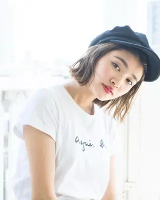 ミディアム カラー パーマ 松島祐介【店長／ トップディレクター】のヘアスタイル