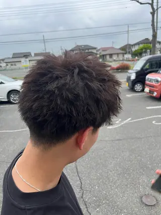 ショート カラー 川村 治士のヘアスタイル
