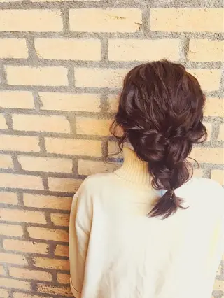 ヘアアレンジ 菊池 栄里奈のヘアスタイル